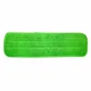 Microfiber Pad 18" Flat Green 12/pk