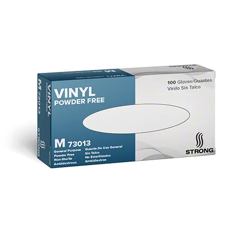 Glove Vinyl Gp PF Medium 10/100