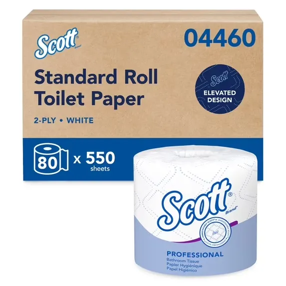 [2KCC04460] Toilet Tissue 2ply 80RL Scott