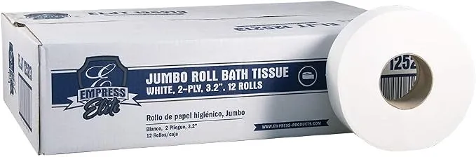 [2RJS125213] Toilet Tissue JRT Empress 2-Ply 9in White
